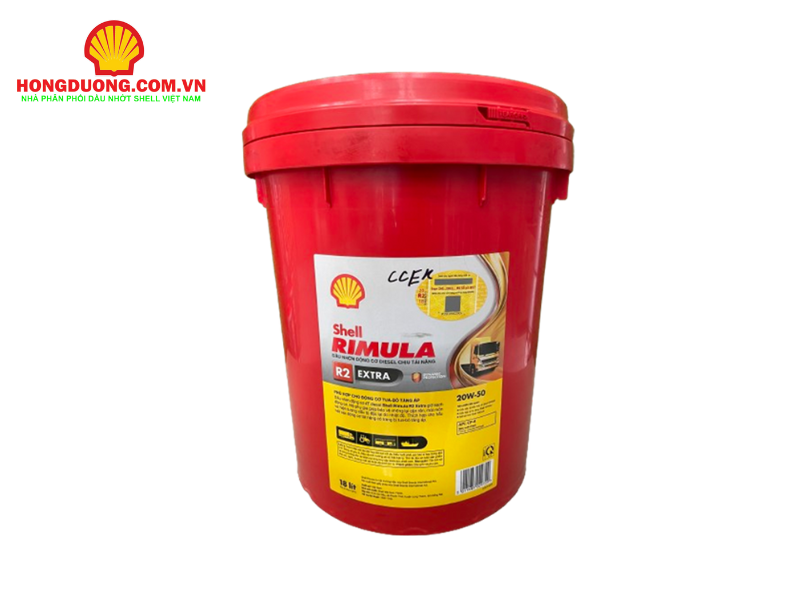 Dầu động cơ Diesel Shell Rimula R2 Extra 20W 50
