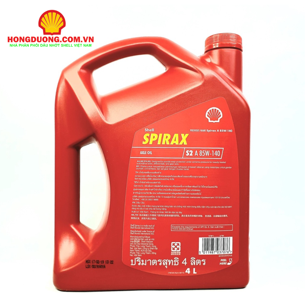 Dầu cầu - Shell Spirax S2 A 140