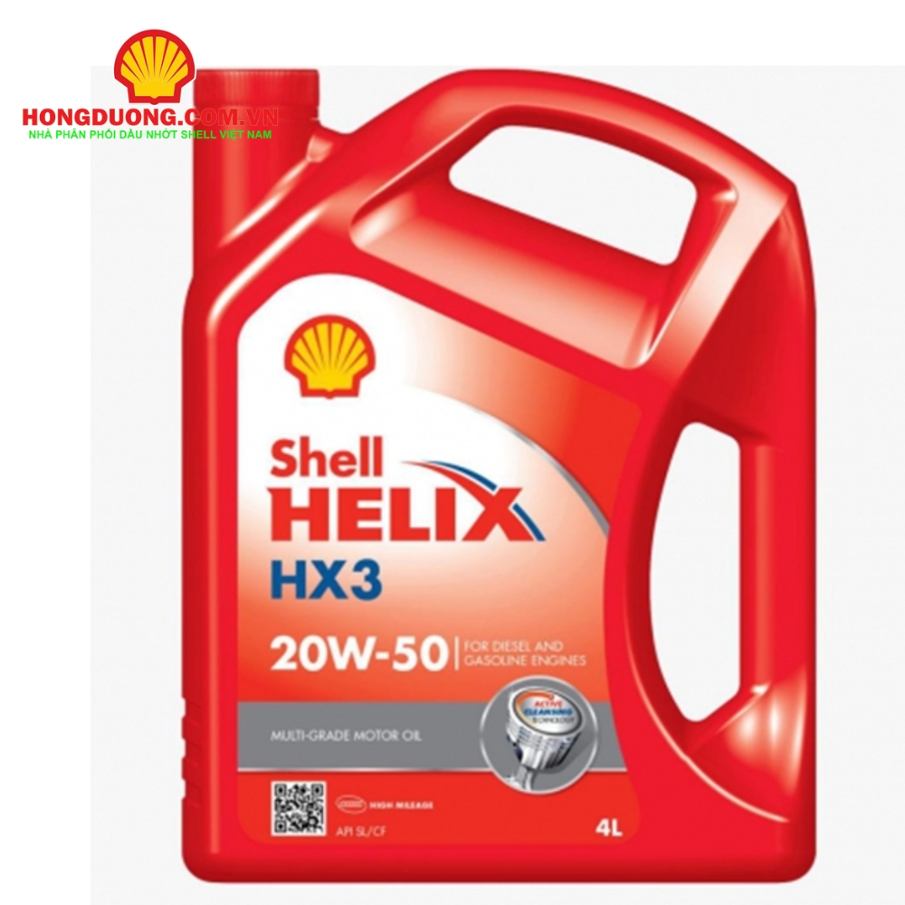 dau dong co diesel shell helix hx 3 20w50 2