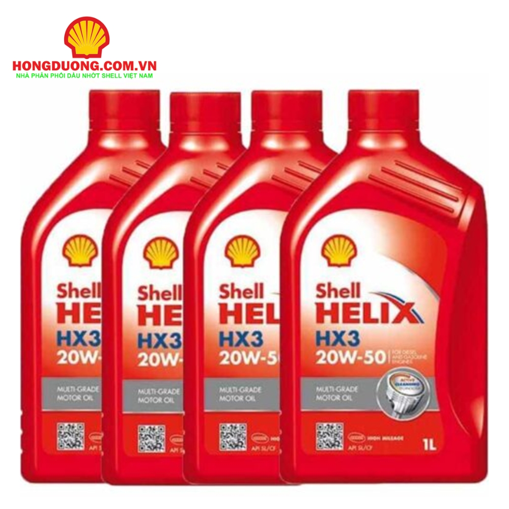 Dầu động cơ Diesel - Shell Helix HX 3 20W50