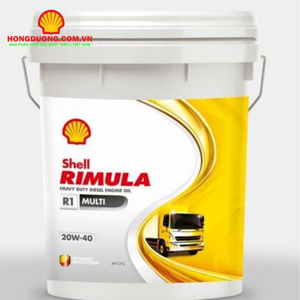  Dầu động cơ Diesel - Shell Rimula R1 40