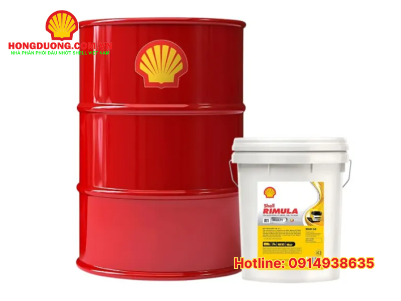 Dầu động cơ Diesel - Shell Rimula R3 10W
