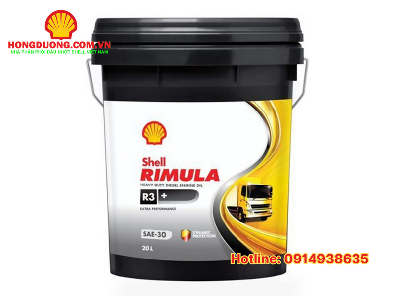 Dầu động cơ Diesel - Shell Rimula R3 Turbo 15W-40
