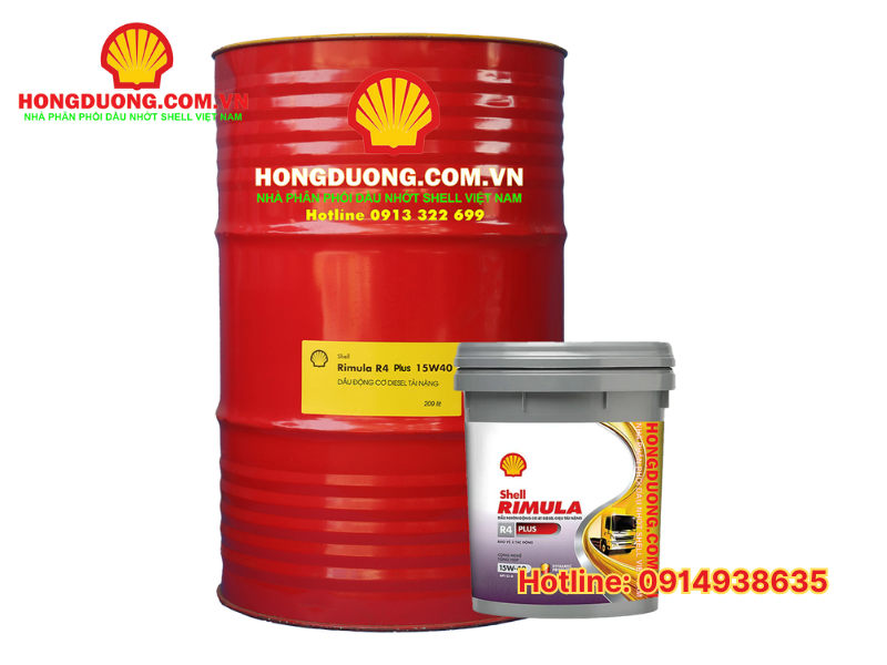 Dầu động cơ Diesel - Shell Rimula R3 Turbo 15W-40
