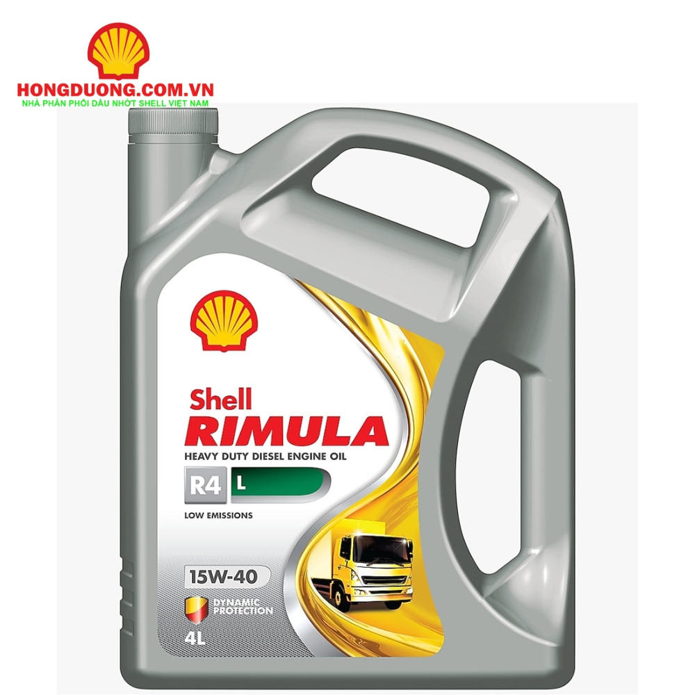 Dầu động cơ Diesel - Shell Rimula R4 L 15W-40