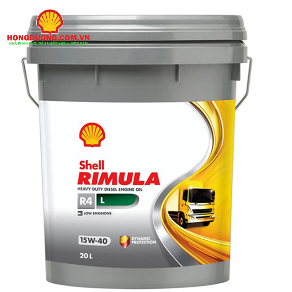 Dầu động cơ Diesel - Shell Rimula R4 L 15W-40