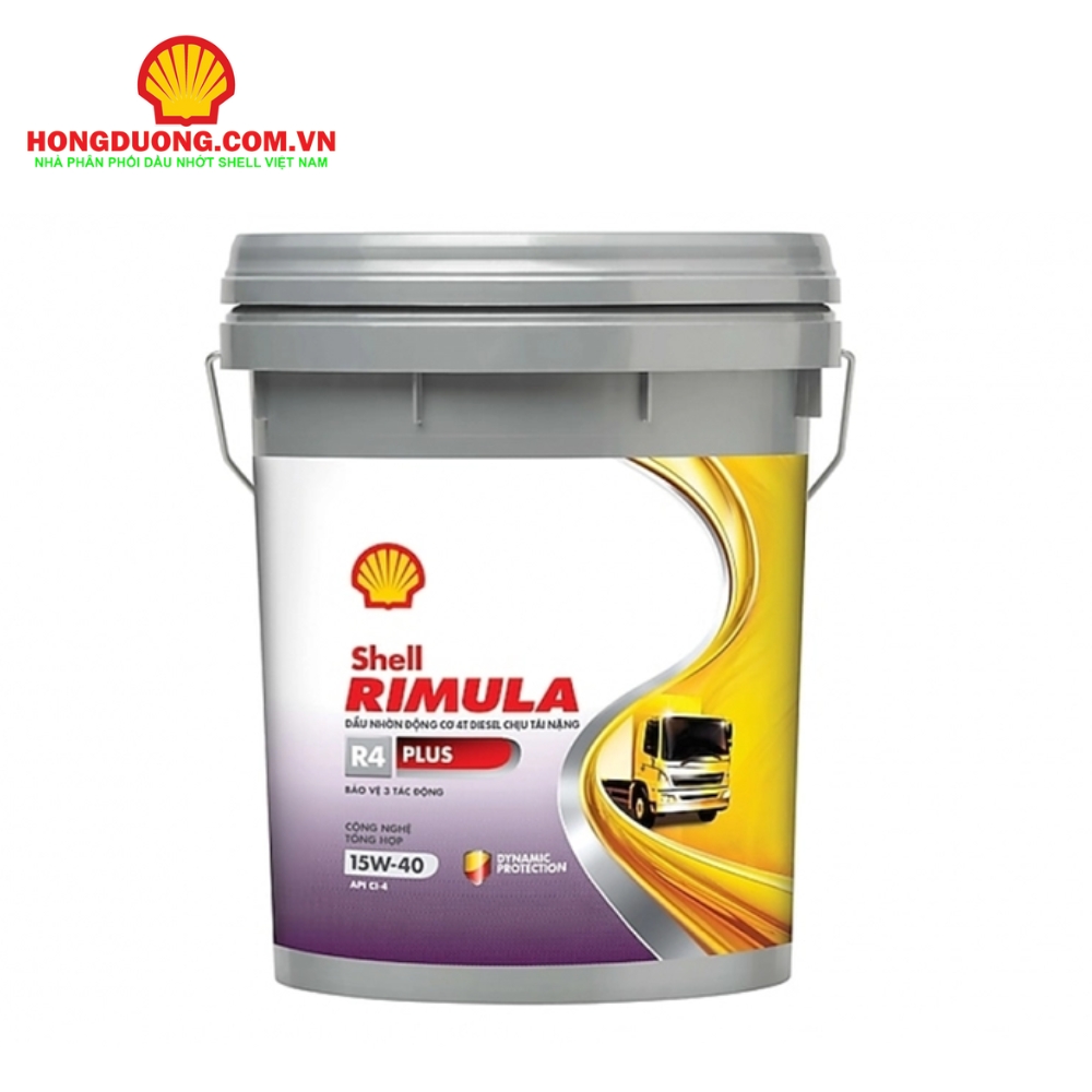 Dầu động cơ Diesel - Shell Rimula R4 L 15W-40
