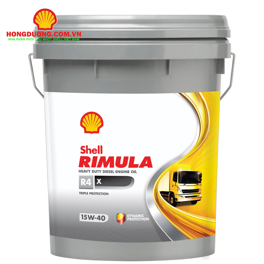 Dầu động cơ Diesel - Shell Rimula R4 X 15W40