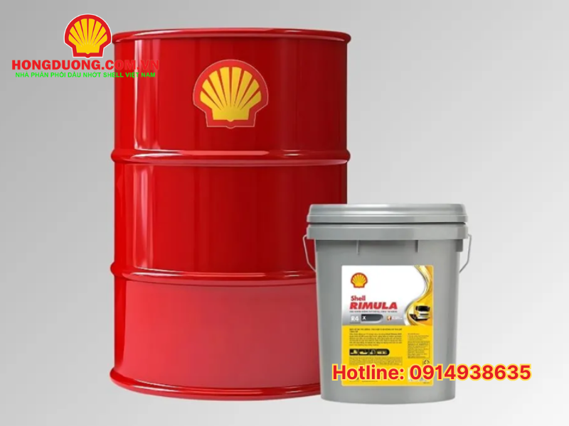 Dầu động cơ Diesel - Shell Rimula R5 E 10W-40 