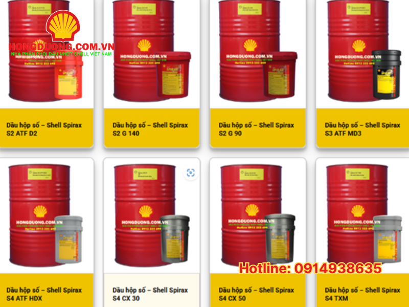 Dầu hộp số - Shell Spirax S6 ATF X
