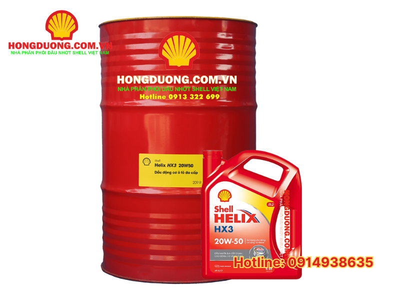 Shell Helix HX3 20W-50 