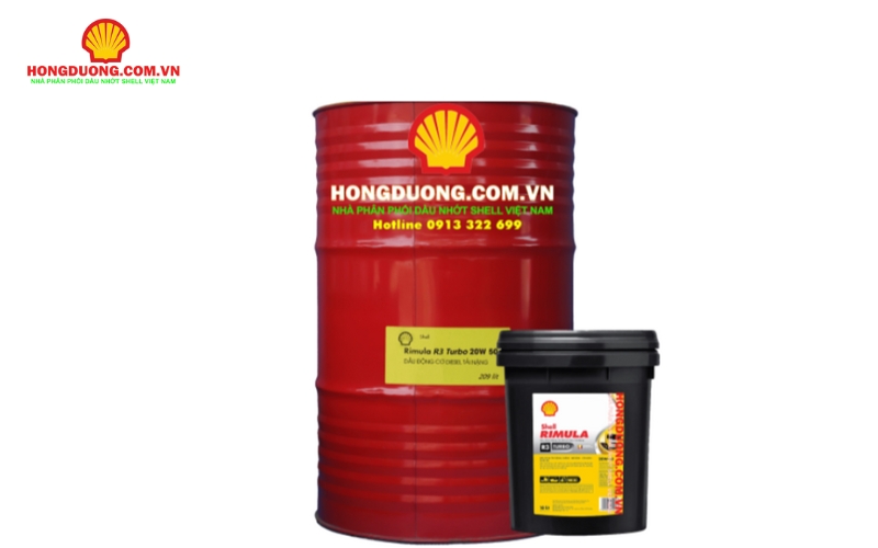 Dong san pham dau dong co Shell Rimula 5