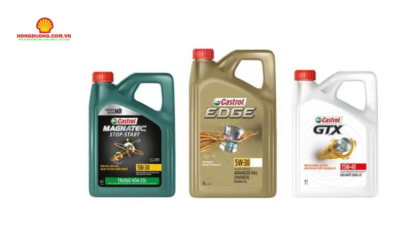 so sánh dầu nhớt Shell và Castrol