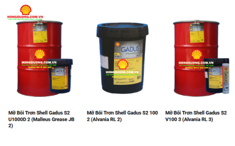 Hồng Dương – Nhà phân phối mỡ công nghiệp Shell chính hãng uy tín tại ...