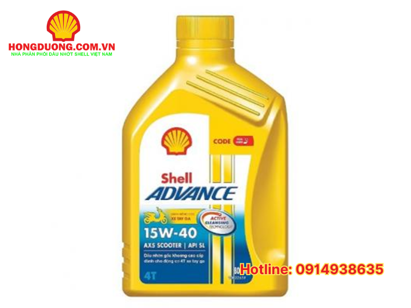 các loại dầu nhớt Shell 