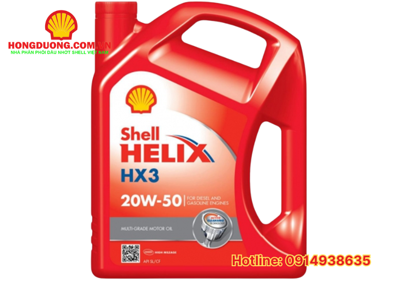 các loại dầu nhớt Shell 