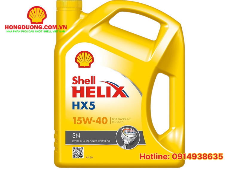 các loại dầu nhớt Shell 