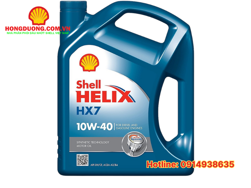 các loại dầu nhớt Shell 
