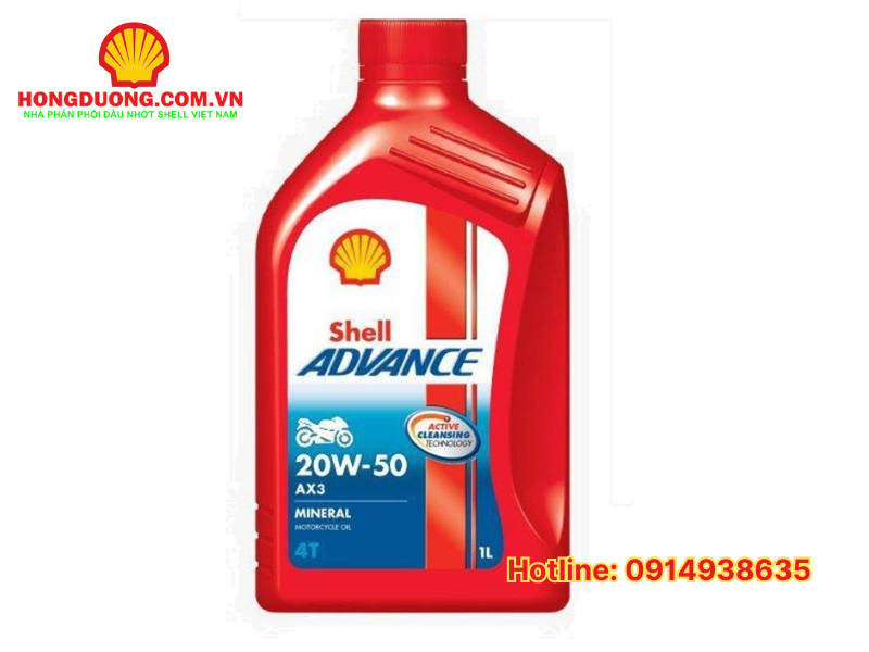 các loại dầu nhớt Shell 