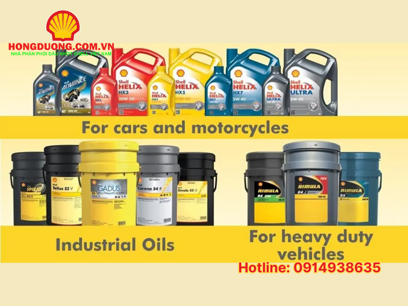 Bảng báo giá Dầu động cơ Shell mới nhất 7/2025 
