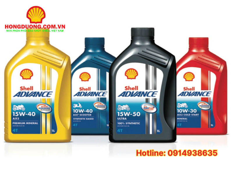 Đơn vị cung cấp dầu nhớt Shell chính hãng 