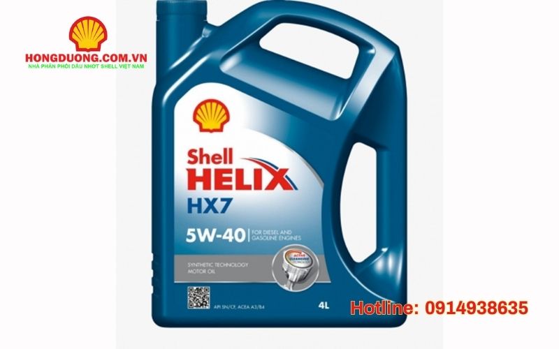 Dầu động cơ ô tô Shell Helix