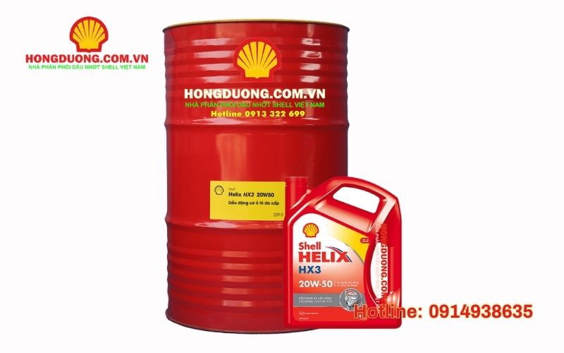 Dầu động cơ ô tô Shell Helix