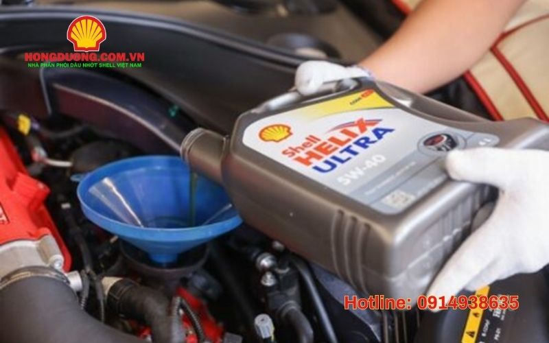 Dầu động cơ ô tô Shell Helix