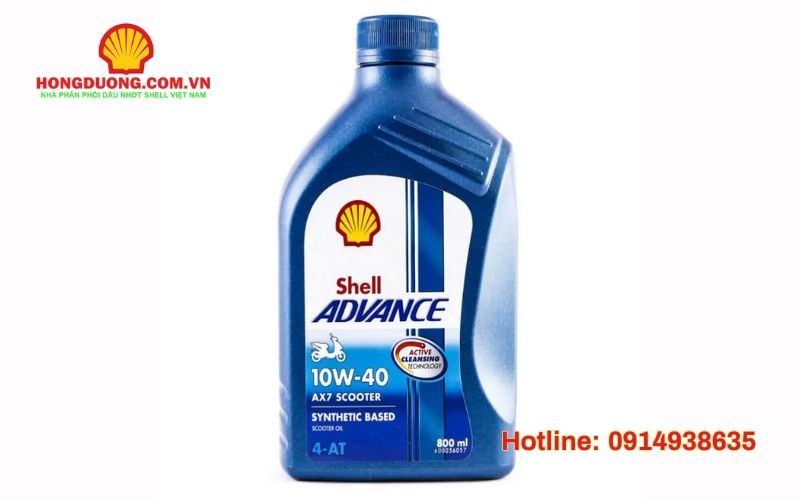 Dầu nhớt động cơ xe máy Shell Advance