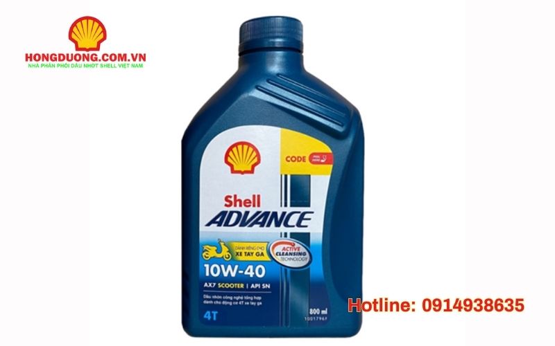 Dầu nhớt động cơ xe máy Shell Advance