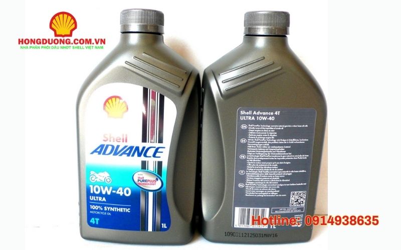 dầu nhớt shell advance ultra 10w40 giá bao nhiêu 