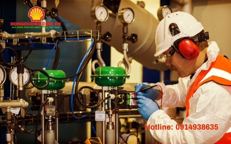 quy trình thay dầu truyền nhiệt