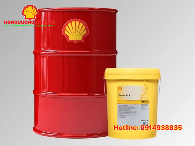 giá dầu máy nén khí shell corena s3 r46 