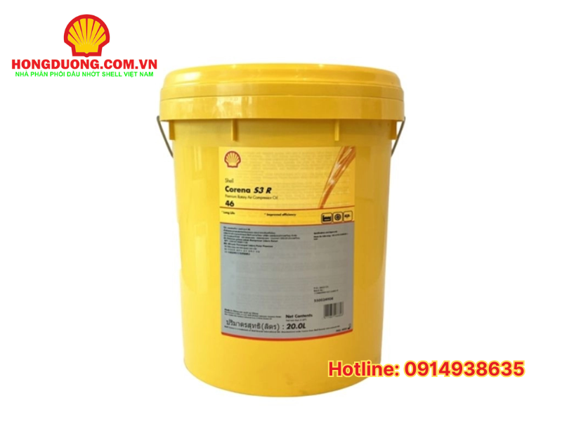 giá dầu máy nén khí shell corena s3 r46 