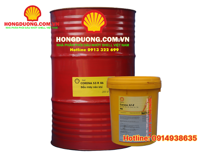 mua dầu máy nén khí Shell Corena 