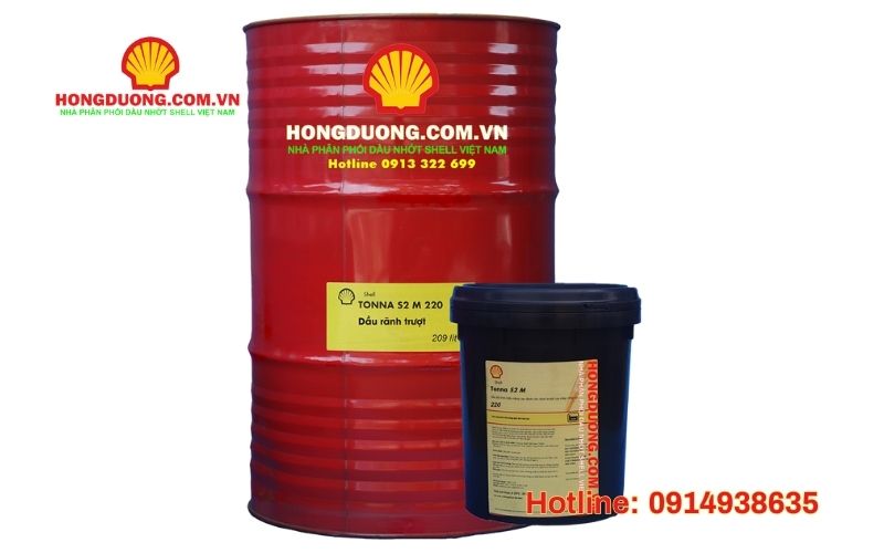 Dầu bôi trơn đường trượt Shell Tonna S3M 220: Lựa Chọn số 1 cho ray trượt tải nặng dầu bôi trơn đường trượt Shell Tonna S3M 220
