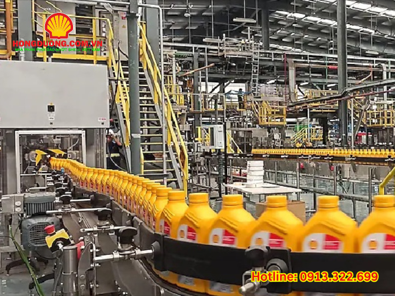 đại lý dầu Shell công nghiệp