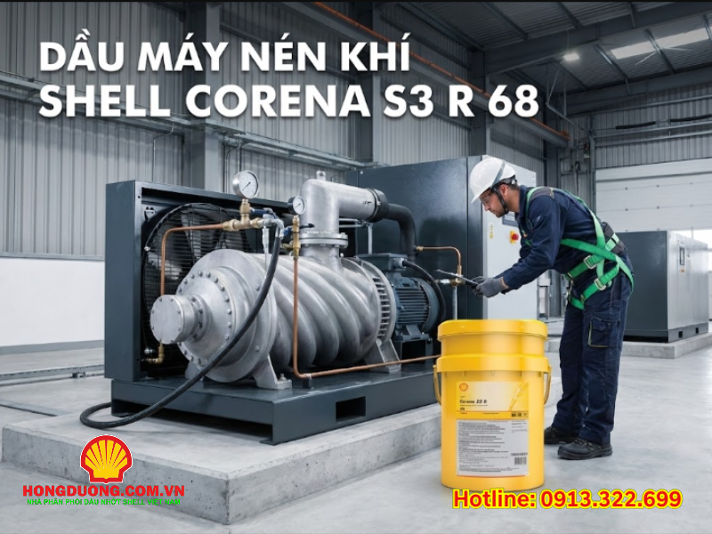 Dầu máy nén khí Shell Corena S3 R 68