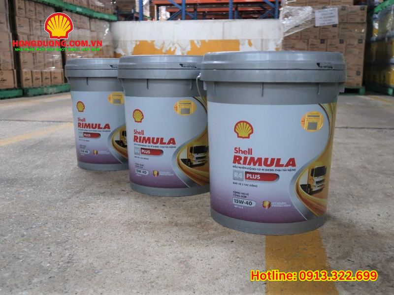 dầu Shell cho động cơ diesel công nghiệp