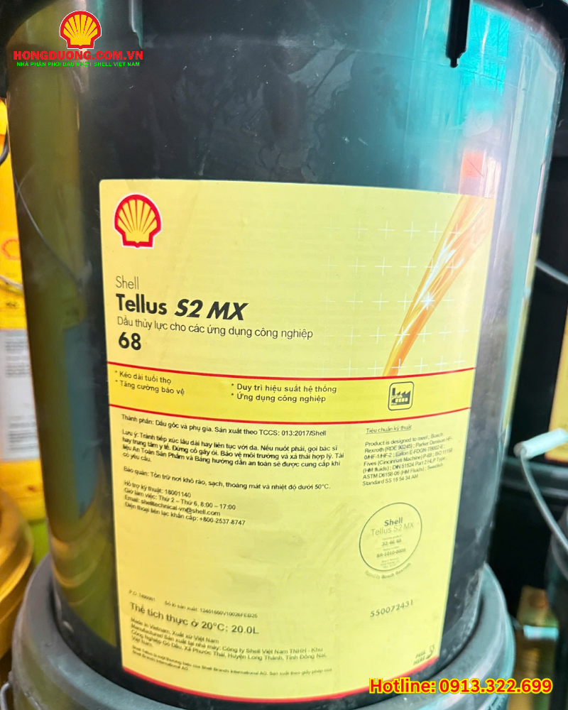 Cách nhận biết và chọn đúng dầu thủy lực Shell chính hãng dầu thủy lực Shell chính hãng