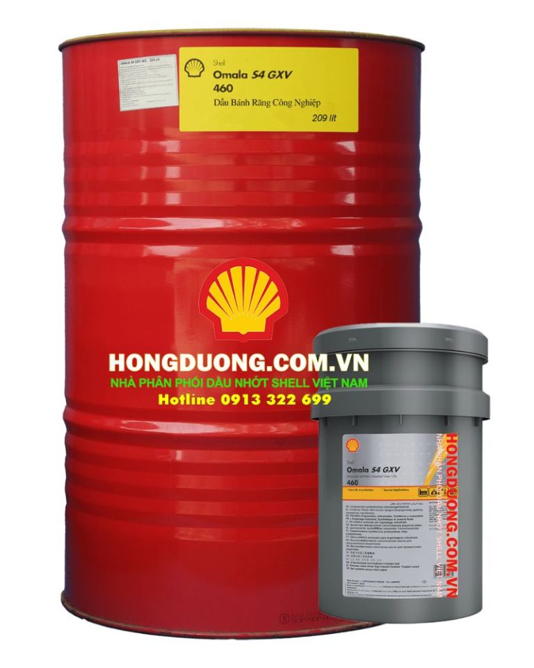 Shell Omala 460 giá tốt: Dầu bánh răng công nghiệp Shell Omala S2 G460 ...