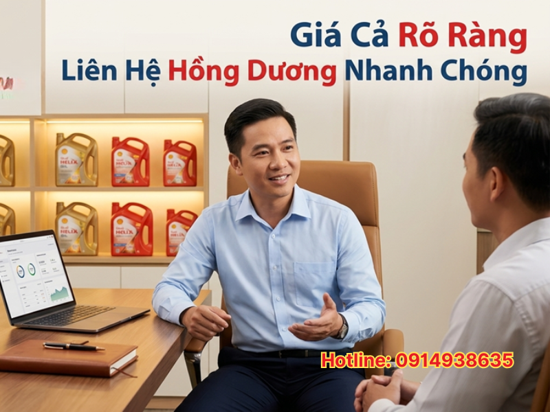 dầu nhớt shell helix cho xe toyota 