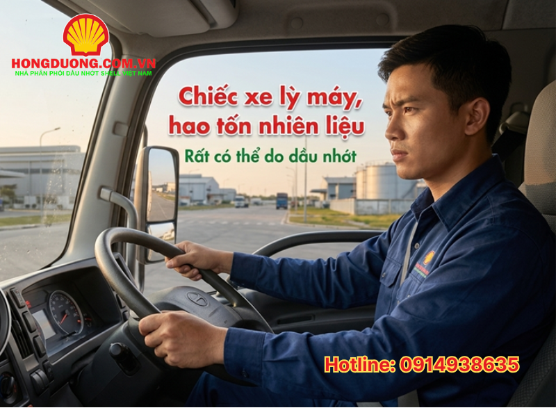 dấu hiệu xe cần thay dầu nhớt shell 
