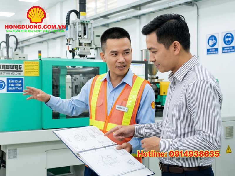 dầu hộp số máy ép 