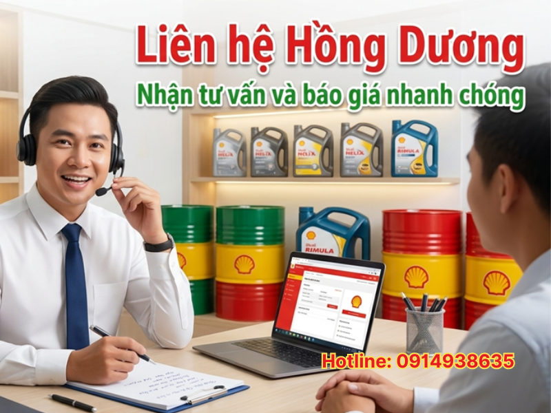 dầu nhớt shell chính hãng tại hà nội 