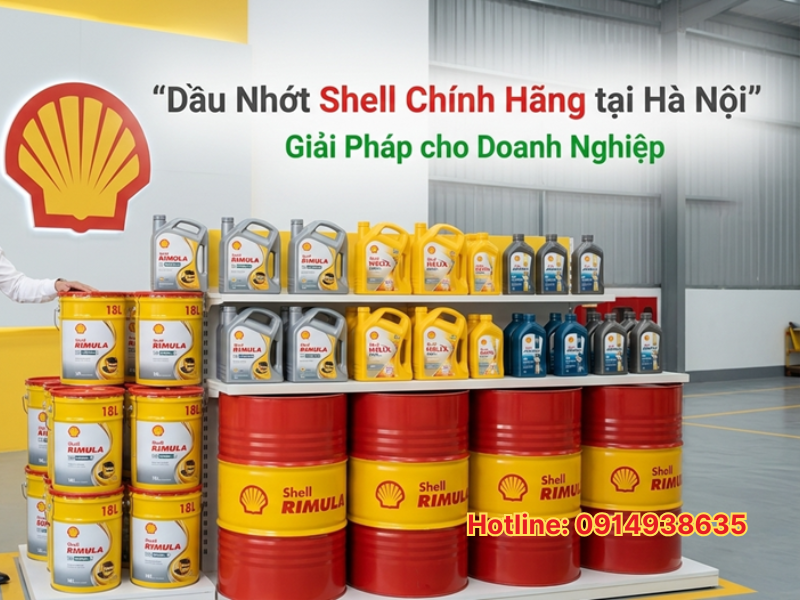 dầu nhớt shell chính hãng tại hà nội 