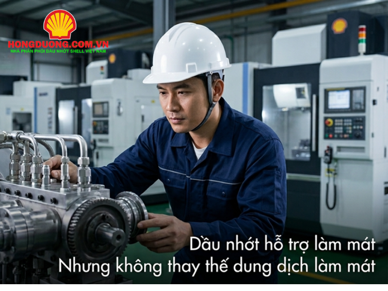 dầu nhớt shell có làm mát động cơ không 