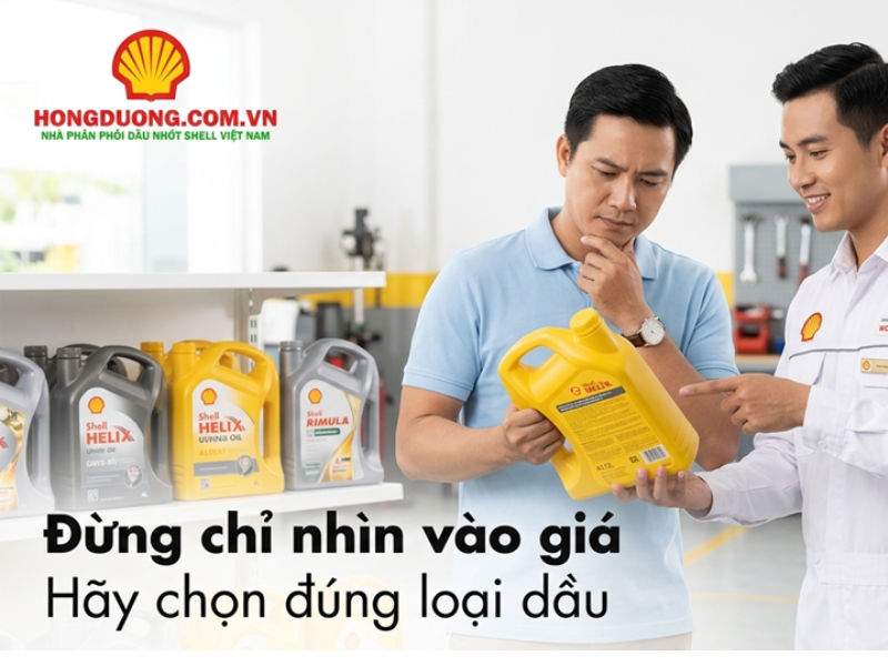 dầu nhớt shell helix chính hãng giá rẻ 