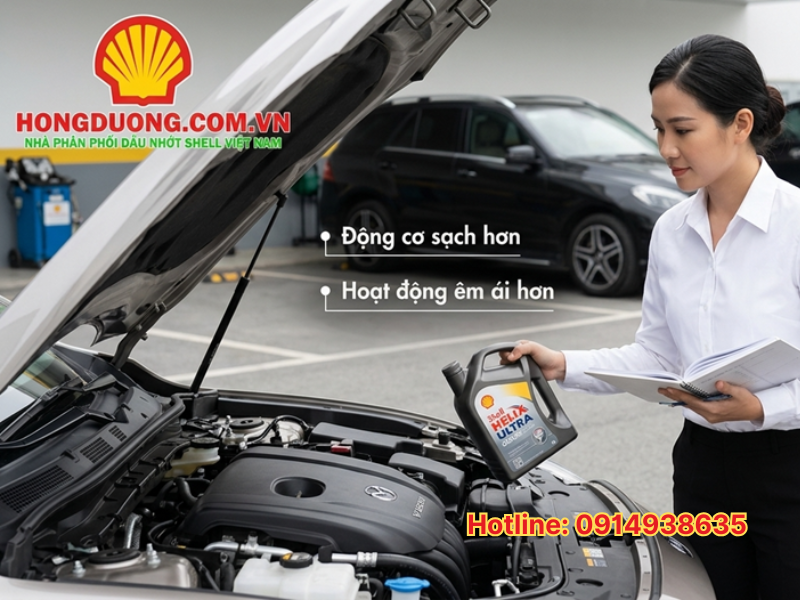 dầu nhớt shell helix ultra review 