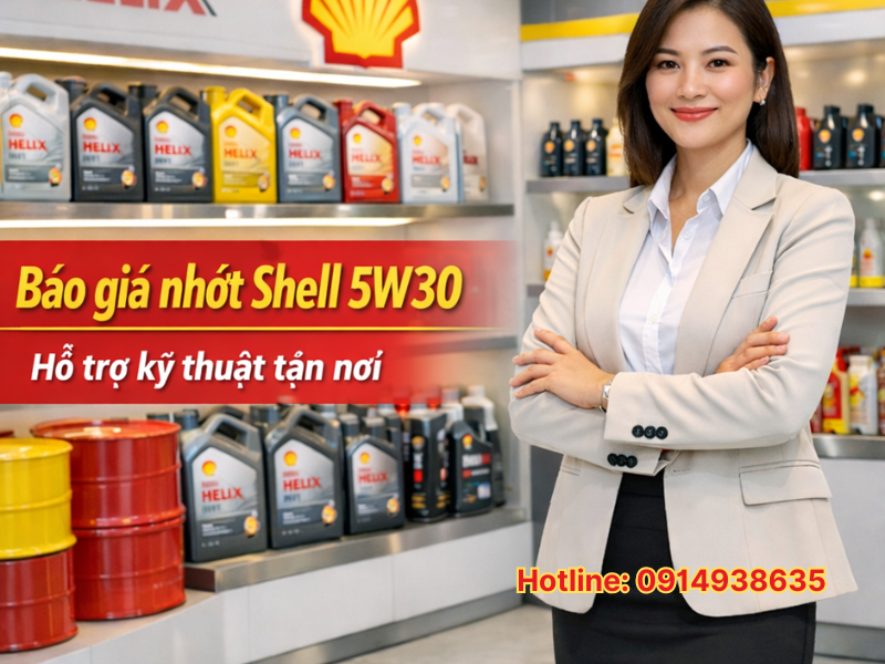 Giá nhớt Shell 5W30 